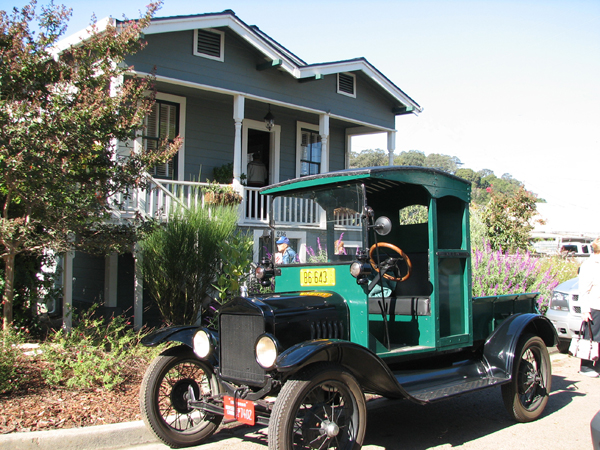 A Model T Ford truck pictured in Martinez, CA.