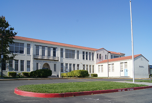 A Spanish Revival school in Martinez, CA