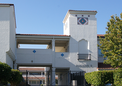 This is the Spanish Revival Junior High School in the town of Martinez, CA.