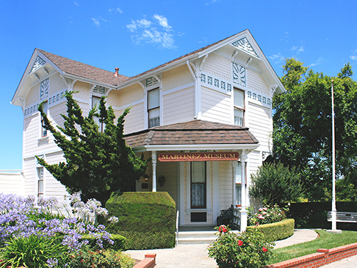 This is the Martinez Museum in the town of Martinez, CA.