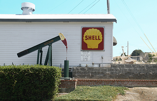 This is the Shell Alumni Museum in the town of Martinez, CA.